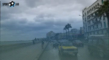 نوة المكنسة تضرب الإسكندرية بأمطار ورياح شديدة خلال الأيام القادمة